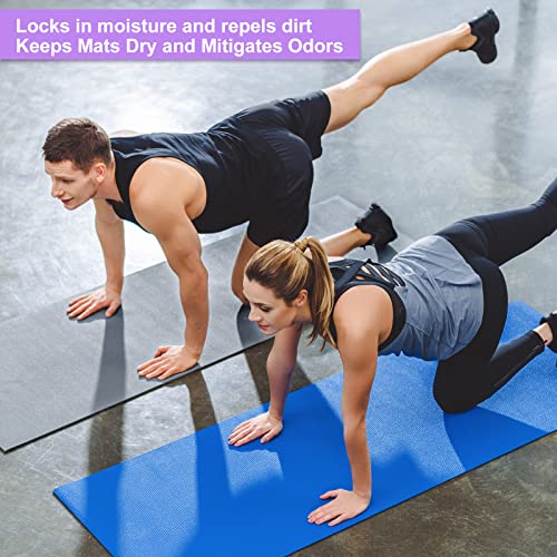 24 Pcs 3 mm Thick Yoga Mat Bulk, Exercise Workout Non Slip Fitness Pad for Women Kids Gym Home Yoga Pilates, Reliable Stur...