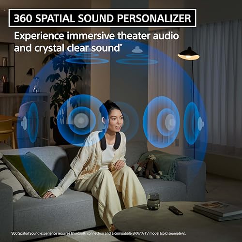 Sony BRAVIA Theater U Wireless Wearable TV Speaker with Bluetooth, Personalized Home Theater Audio, Gaming Compatibility, ...