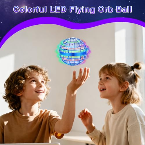 OFUN Flying Orb Ball Toys 2025 - Hover Ball Cosmic Globe Boomerang, Hand Controlled Drone Orbit, Cool Spinning Outdoor Toy...