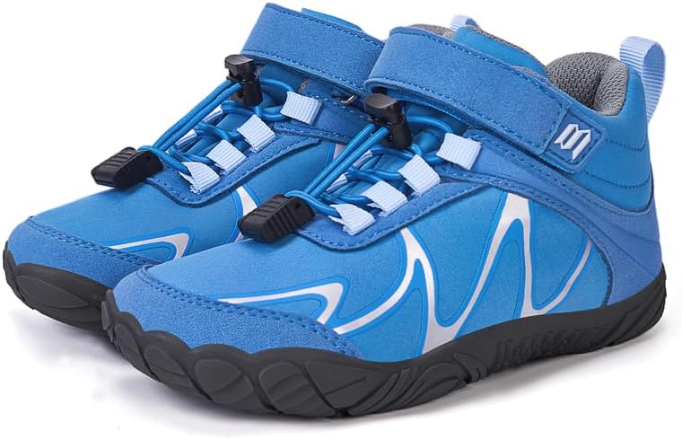 Hi-Y2Kgirls Kids Hiking Boots, Toddler Hiking Shoes Boys Girls Non-Slip Anti Collision Athletic Trekking Walking Boots for...