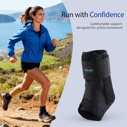 Ankle Brace for Women Men - Ankle Support Brace for Sprained Ankle, Ankle Stabilizer for Achilles, Tendon, Sprain, Injury ...