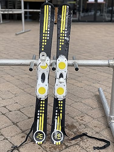 5th Element 99cm Ski Blades, Ski Boards, Snowblades | Adjustable Non-Release Bindings -Twin Tip Freestyle Mini Skis Short ...