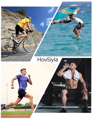 HovSiyla Compression Shorts Men Performance Sports Workout Athletic Running Underwear Shorts Spandex