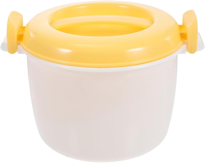 Microwave Rice Cooker Plastic Microwave Steamer Bowl for Vegetables Pasta Soup Food Storage Container
