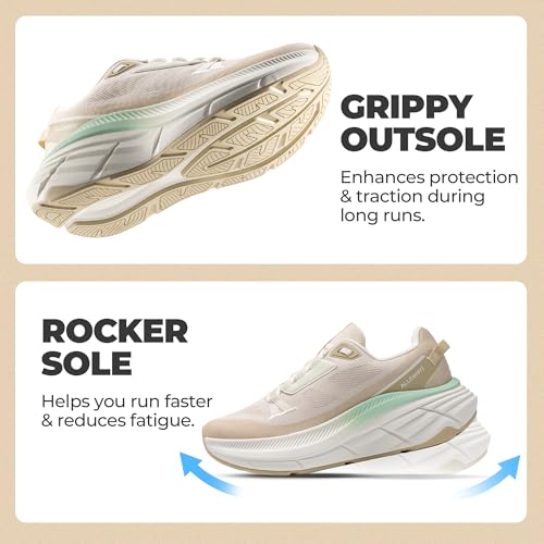 ALLSWIFIT Women's Walking Shoes Cushion Running Tennis Non-Slip Comfortable Workout Gym Athletic Breathable Fashion Sneake...