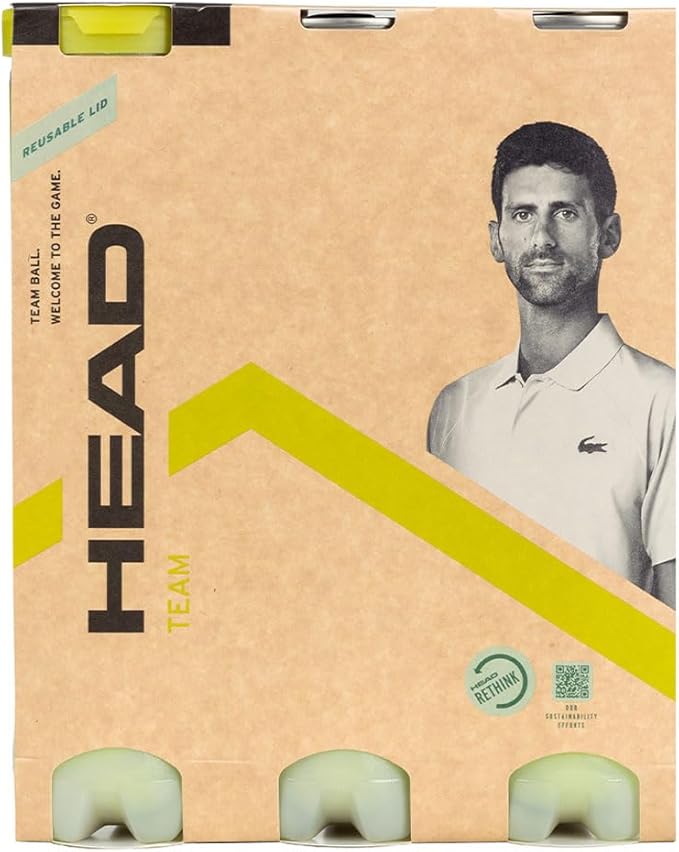 HEAD Team Tennis Balls - 1 Dozen