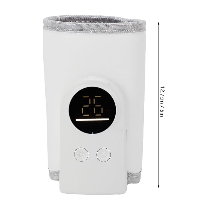 USB Powered Baby Bottle Warmer, 18W Fast Heating Adjustable Constant Temperature Portable Bottle Warmer Universal for Home and Travel (Type 1)