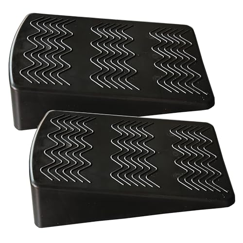 Rivotrance Squat Wedge Block Pairs,YOGA Pilates Block Slant Board Calf Stretcher, Exercise Ramps for Weightlifting, Squat ...