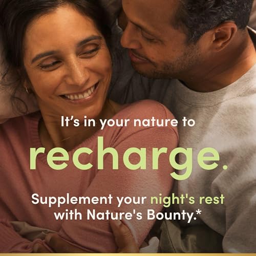 Nature's Bounty Stress Support Plus Melatonin, Sleep3 Maximum Strength 100% Drug Free Sleep Aid, Dietary Supplement with A...