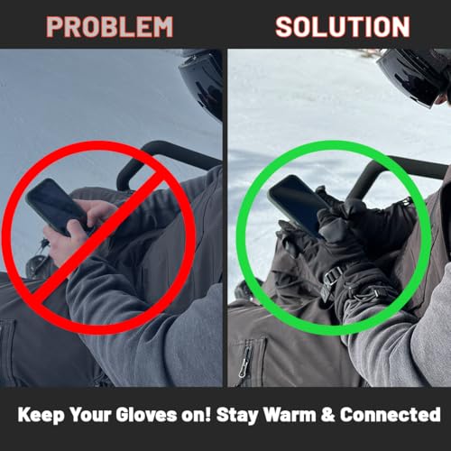 MULTI MIT- Winter Gloves Men Women with Touchscreen Fingers + 3M Thinsulate + Insulated Thermal Glove + Cold Weather