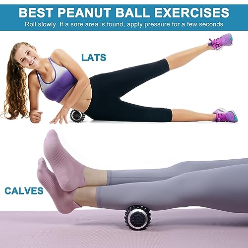 Uppye Vibrating Massage Ball for Pain Relif, Mobility Ball for Physical Therapy and Workout Recovery, Deep Tissue Myofasci...