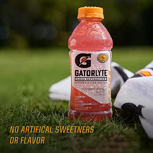 Gatorade Rapid Rehydration Electrolyte Beverage, Lime Cucumber, 20oz Bottles (12 Pack)