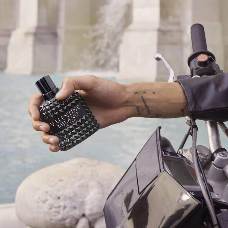 A CENTER Perfume for Men Valentine Milano Eau de Toilette Natural Spray Men Cologne Masculine Scent 3.4 Fl Oz/100ML