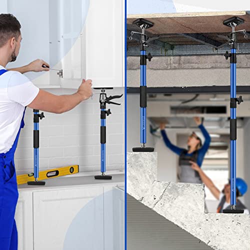 2PK Support Pole,Steel Telescopic Quick Adjustable 3rd Hand Support System, Support Rod, Supports up to 154 lbs Constructi...