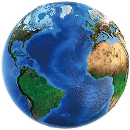 AOFOTO Blue Earth Space View Photography Background Cover - Earth Day Banner - Kids Astronaut Party Baby Shower Photo Booth Prop - 7.5x7.5ft