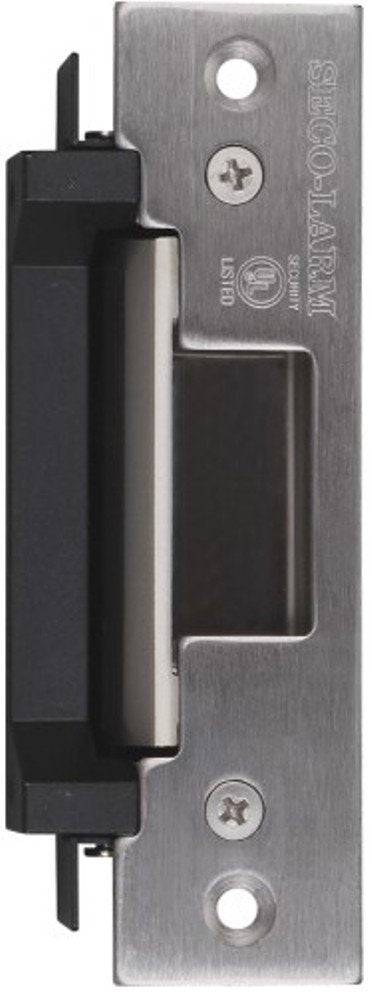 Seco-Larm SD-995C Fail-Secure or Fail-Safe Electric Door Strike for Metal Doors, Static Strength 1000 lbs. (454kg), Can Be Used with Virtually Any Cylindrical Door Locking System