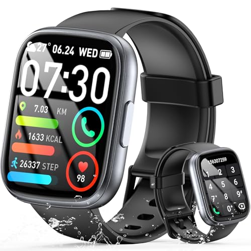 Smart Watch for Men Women (Answer/Make Call), 1.95" Touch Screen Fitness Tracker with Heart Rate/Sleep Monitor, IP68 Water...