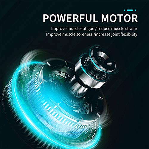 3'' Vibrating Massage Ball - Massage Roller Ball with 5 Speed Vibrations for Muscle and Fitness, Plantar Fasciitis Pain Re...