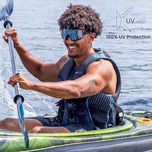 ÆRA Frameless Ultralight™ Swim Goggle, Anti-Fog Nanotech Lens, 100% UV Protection, Surf, SUP, Jet Ski, Waterski, Open Water