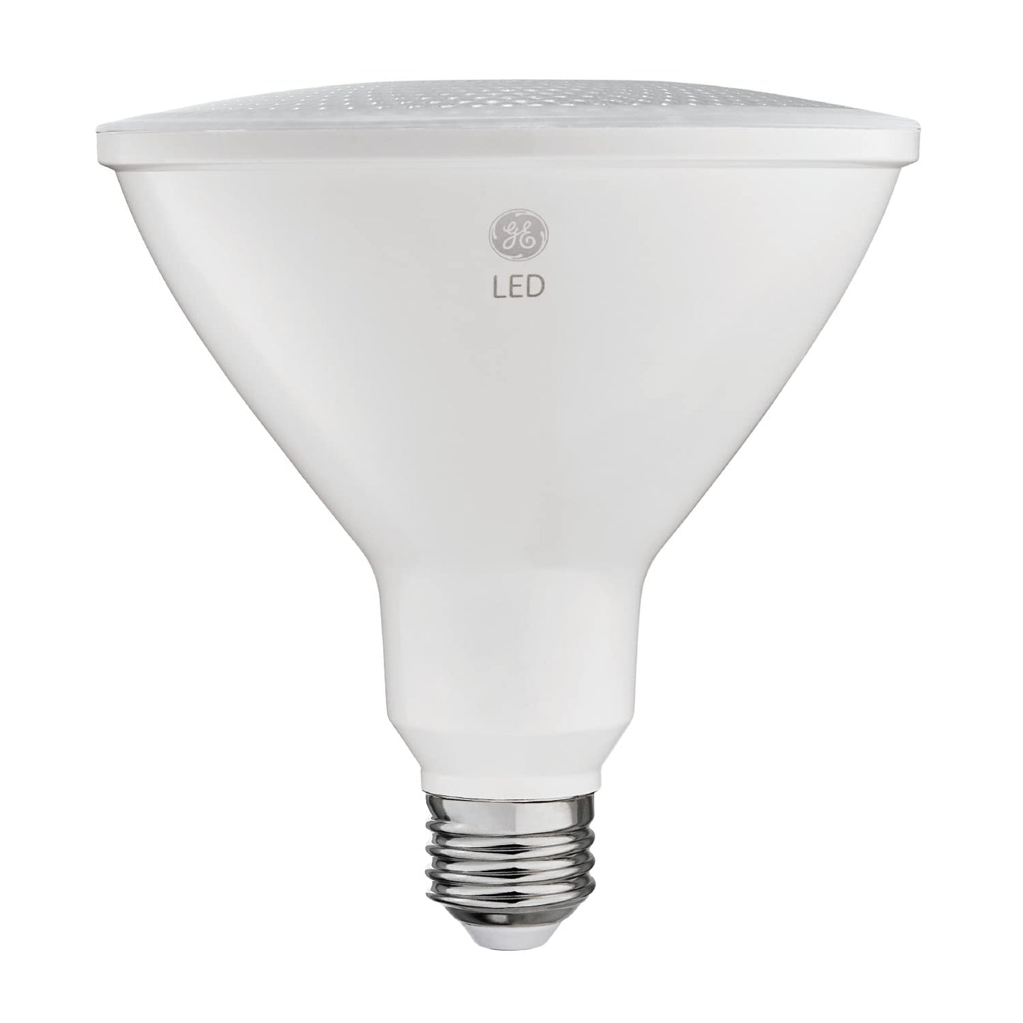 GE Ultra Bright LED Floodlight Bulb, Warm White, PAR38, 1 Count, Plastic, Model 45893