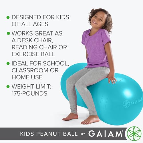 Active Seat Peanut Shaped Bounce Desk Chair, Exercise Yoga Balance Sitting Ball