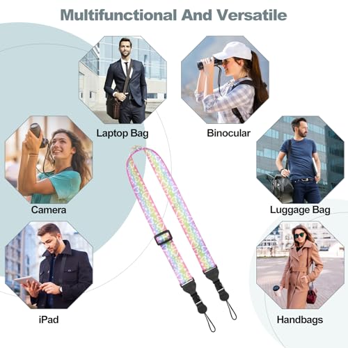 OIAWH Adjustable Shoulder Strap, Comfortable Camera Strap, Neck Lanyard for iPad Tablet Case, Camera, Binocular, Luggage B...