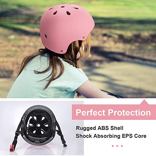Besttravel Kids Helmet, Toddler Adjustable Kids Ages 3-8 Years Old Boys Girls Multi-Sports Safety