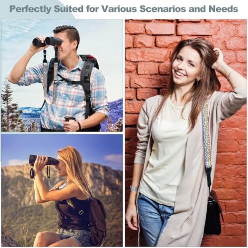 OIAWH Adjustable Shoulder Strap, Comfortable Camera Strap, Neck Lanyard for iPad Tablet Case, Camera, Binocular, Luggage B...