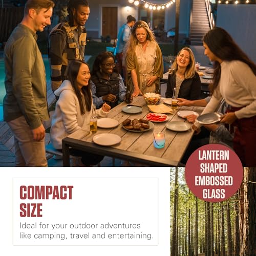 Coleman Color Changing LED Citronella Outdoor Scented Candle
