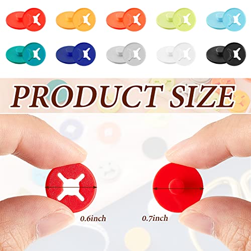 Juexica Running Bib Clips Race Number Buckle Fixing System Triathlon Race Bib Holder Marathon Fastener Holder for Field Event