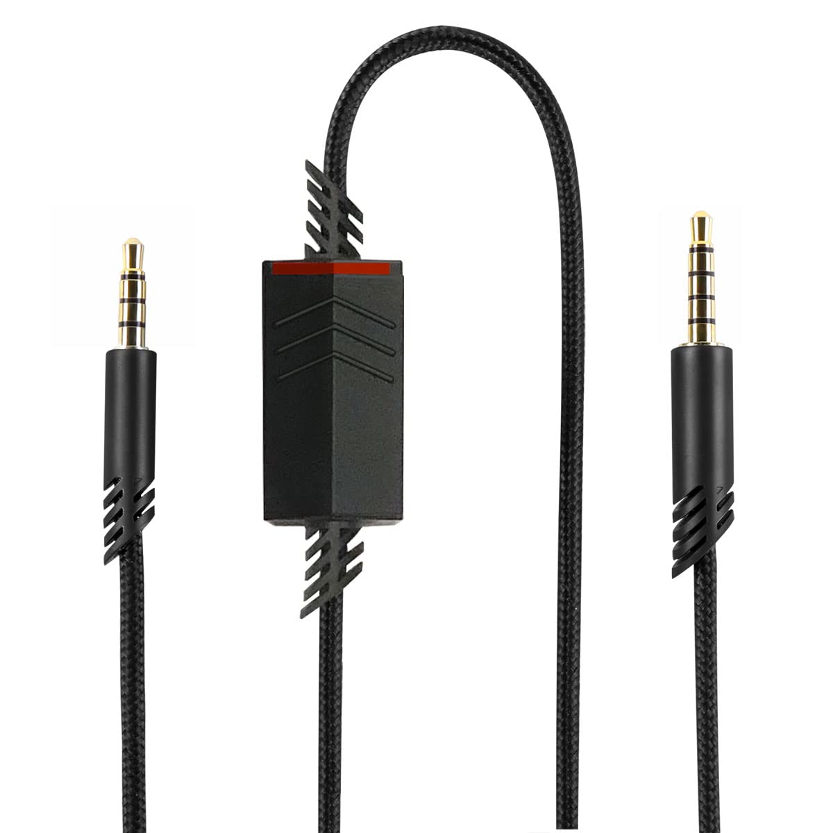 QJYTH Replacement A40 Cord Compatible with Astro A40 Headset, A40 Inline Mute Audio Cable for Astro A10/A40/A40TR Gaming Headset