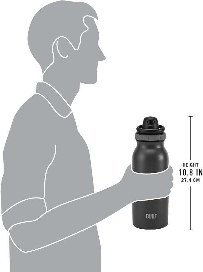 BUILT 32 Ounce Prospect Double Wall Stainless Steel Bottle Aqua 5253182