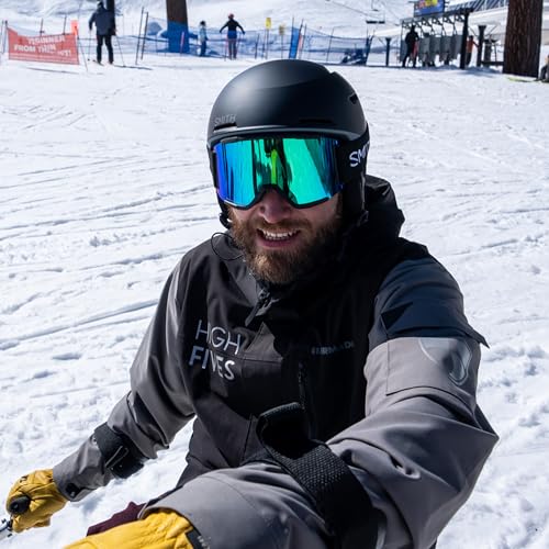SMITH Squad Goggles with ChromaPop Lens – Snow Goggles with Replaceable Lens for Skiing & Snowboarding – for Men & Women