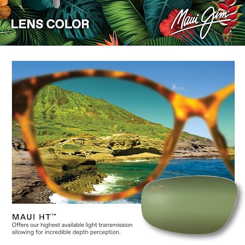 Maui Jim Polarized Men's and Women's Pulama Rectangular Sunglasses