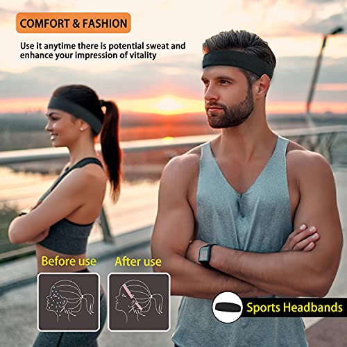 HLYWEI Speed Agility Training Set, Includes 1 Agility Ladder, 4 Steel Stakes, 1 Sports Headband,1 Jump Rope, 10 Disc Cones...