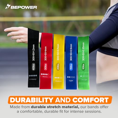 Resistance Bands Set with Handles, Heavy TRX Bands for Working Out, Elastic Exercise Bands with Therabands - Training Set ...