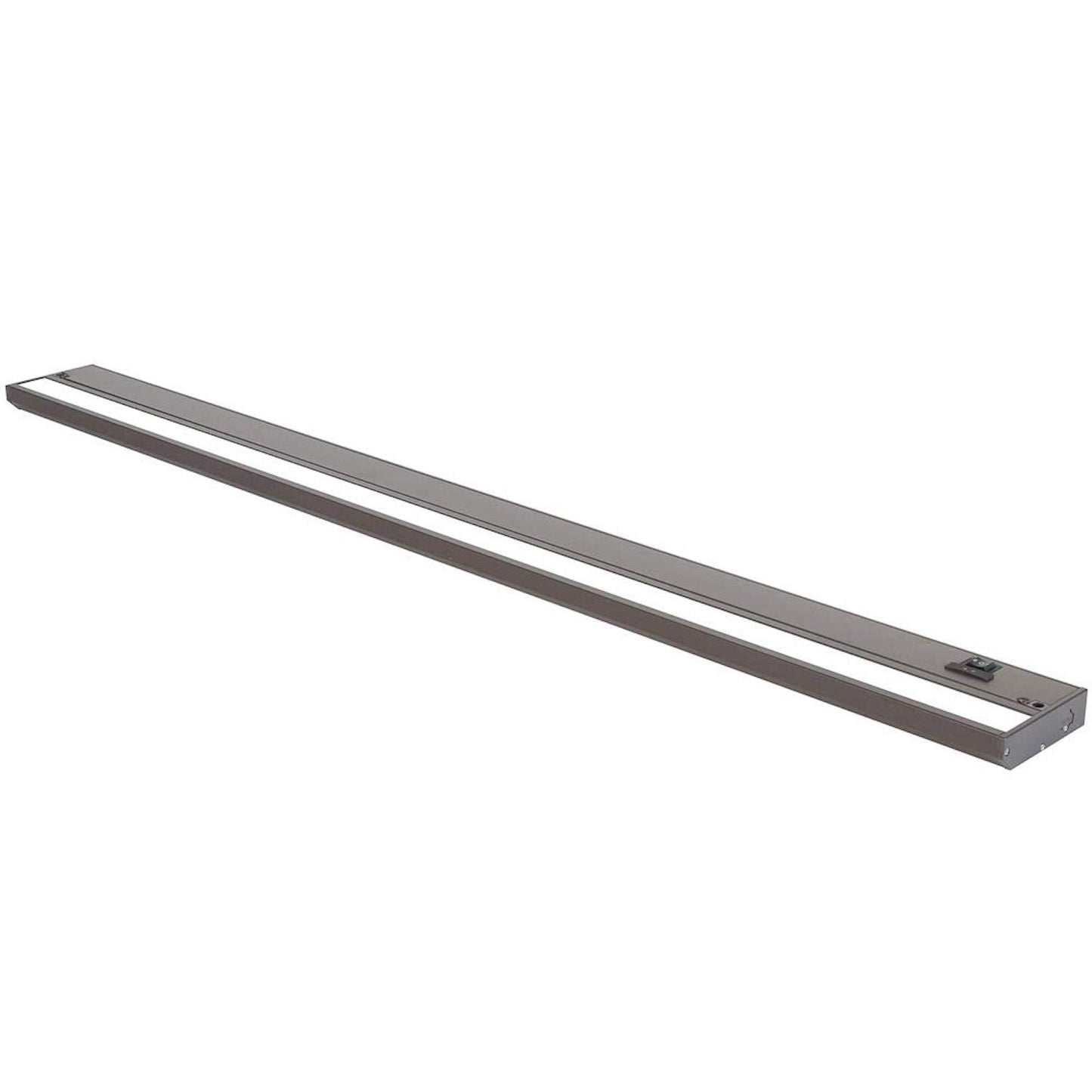 Led Under Cabinet Lighting Hardwired - Linkable Undercabinet Lights For Kitchen - 3Cct 32 Inch Bronze Finish - Undercounter Dimmable Plug In Light Or Hard Wired - Under Counter Fixture Direct Wire