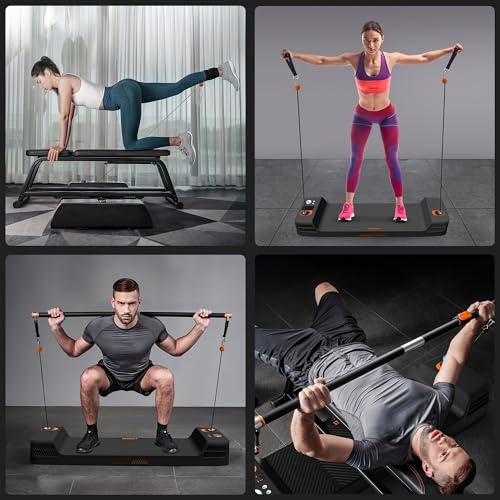 SQUATZ Apollo Board Mini: 150lb Resistance Smart Cable Machine, Functional Trainer for Full Body Workouts, Full Body Stren...