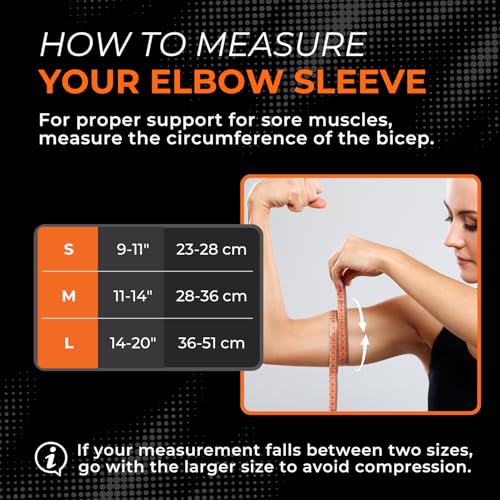 Incrediwear Elbow Sleeve – Elbow Brace for Elbow Support, Joint Pain Relief, Inflammation Relief, and Circulation, Tendoni...