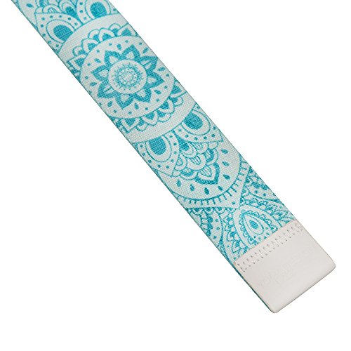 yogadesignlab YOGA DESIGN LAB | The Yoga Strap | Luxurious, Extra Long, Super Soft, Eco Printed | Studio Quality, Adjustab...