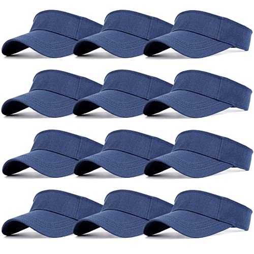 Ultrafun Unisex Sports Sun Visor Adjustable UV Protection Sun Hat Cap for Beach Pool Golf Tennis