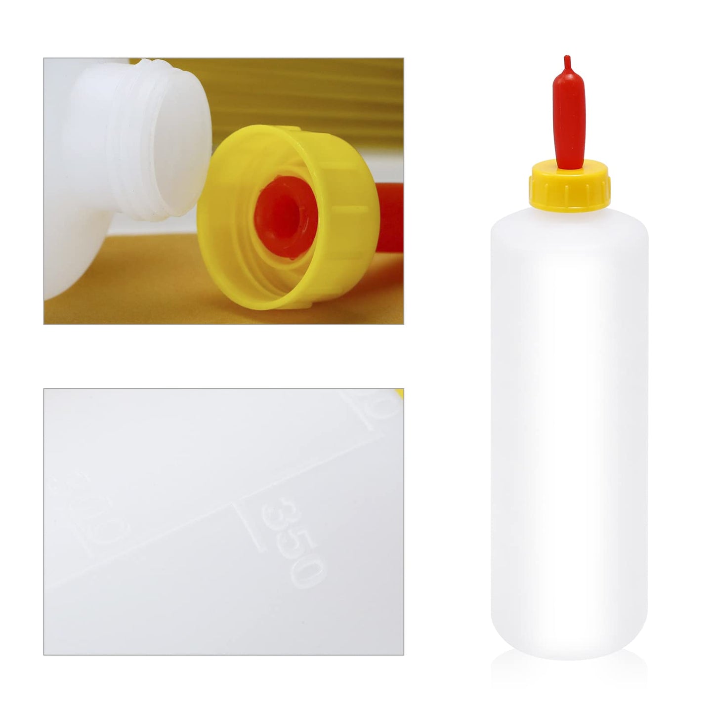 ZUDKSUY 5 Sets 400ml Lamb Feeding Bottle, Lamb Goat Nipples, Kid Livestock Drink Bottle, Goat Bottles for Feeding Baby Goats, Milk Feeder Bottles for Farm