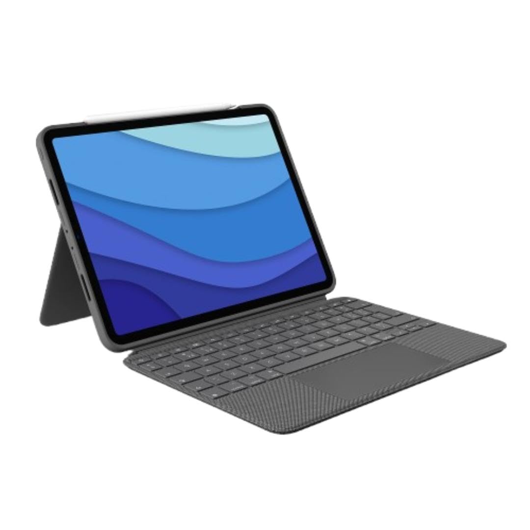 Logitech Combo Touch Ipad Pro 11-Inch (1St, 2Nd, 3Rd, 4Th Gen - 2018, 2020, 2021, 2022) Keyboard Case - Detachable Backlit Keybo
