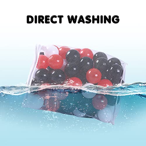 GUESVOT Ball Pit Balls Plastic Balls for Ball Pit Phathalate Free BPA Free Plastic Balls 100pcs 2.2" Set for Toddlers for ...