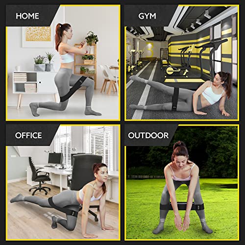Tribe Lifting Fabric Resistance Bands for Legs - Workout Bands Resistance Bands for Men and Women - Booty Bands for Workin...