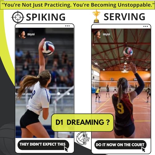 Volleyball Spike Trainer for Home Training Equipment | Volleyball Hitting Trainer Machine | Volleyball Holder for Hitting...