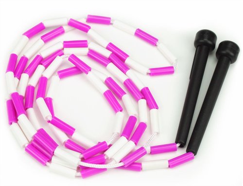 Jump Rope 12-Pack - Pink, Blue, Black and White Skip Ropes for Exercise - Outdoor Jump Rope for Kids, Adults and Athletes...