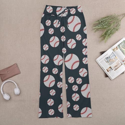 DUMIERTKL Yoga Pants Women, Casual Loose Lounge Pant, Leg Sweatpants for Gym Sport Running Daily Wear