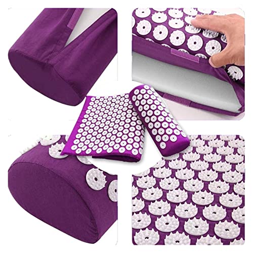 SHUOCONG Upgrade Long Nonslip Acupressure Cushion Sensi Massage Mat Kuznetsov's applicator Relieve Back Pain Foot Massager...