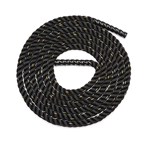 Amazon Basics Battle Rope for Home Gym Workout, Exercise Training Equipment